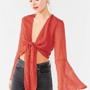 Urban Outfitters Front Tie Top
